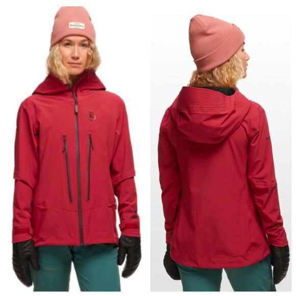 Backcountry Women’s GORE-TEX Ski Shell Jacket – Medium – Rust Red - Picture 1 of 6